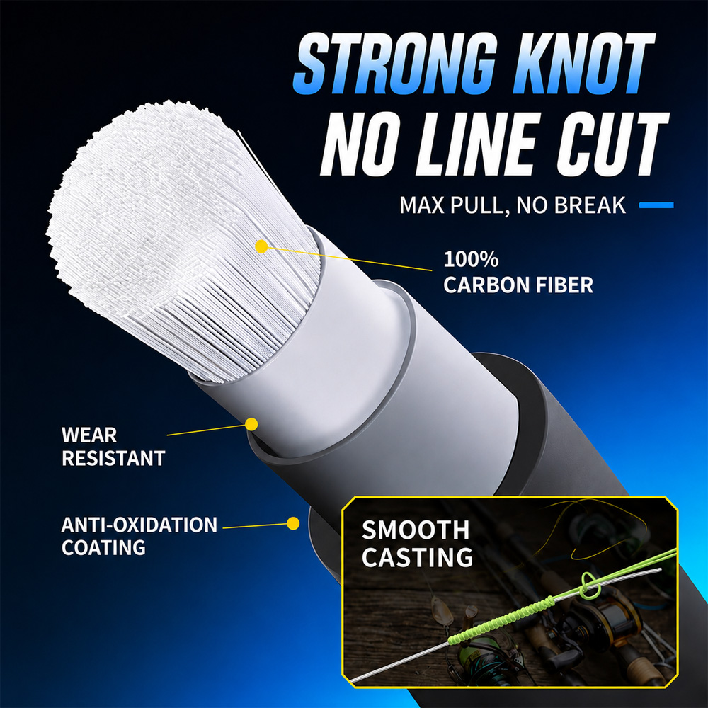 Thornsline 100% Kohlefaser-Ang – Fluorocarbon Line Bewertung und Preis