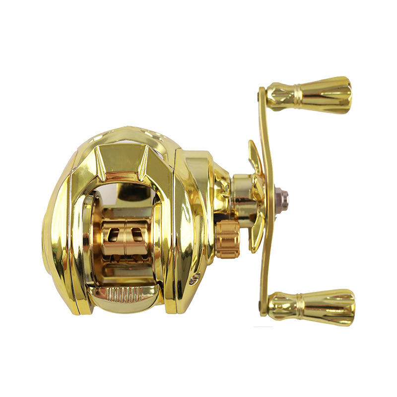 Goldene Vollmetall-Baitcasting – Ice Fishing Line Bewertung und Preis