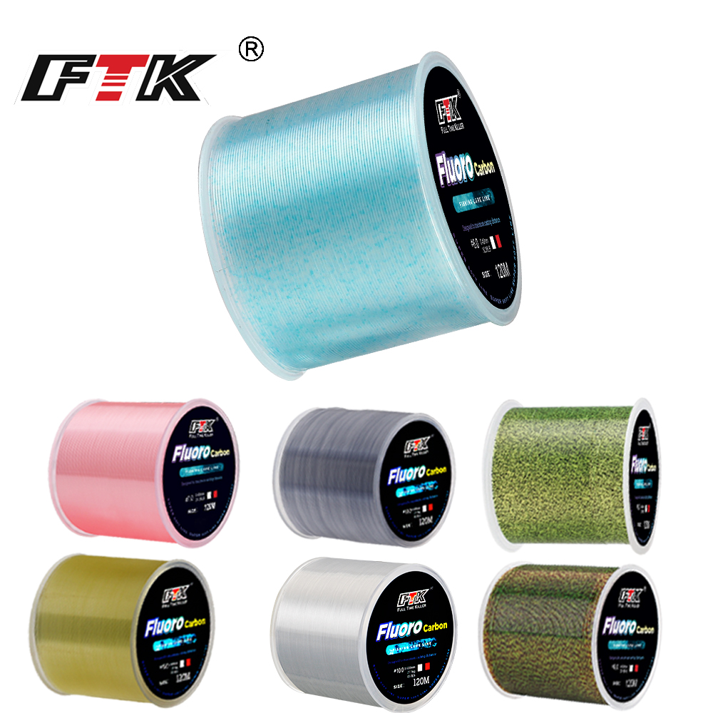 FTK 120 m Unsichtbare Angelsch – Fluorocarbon Line Bewertung und Preis