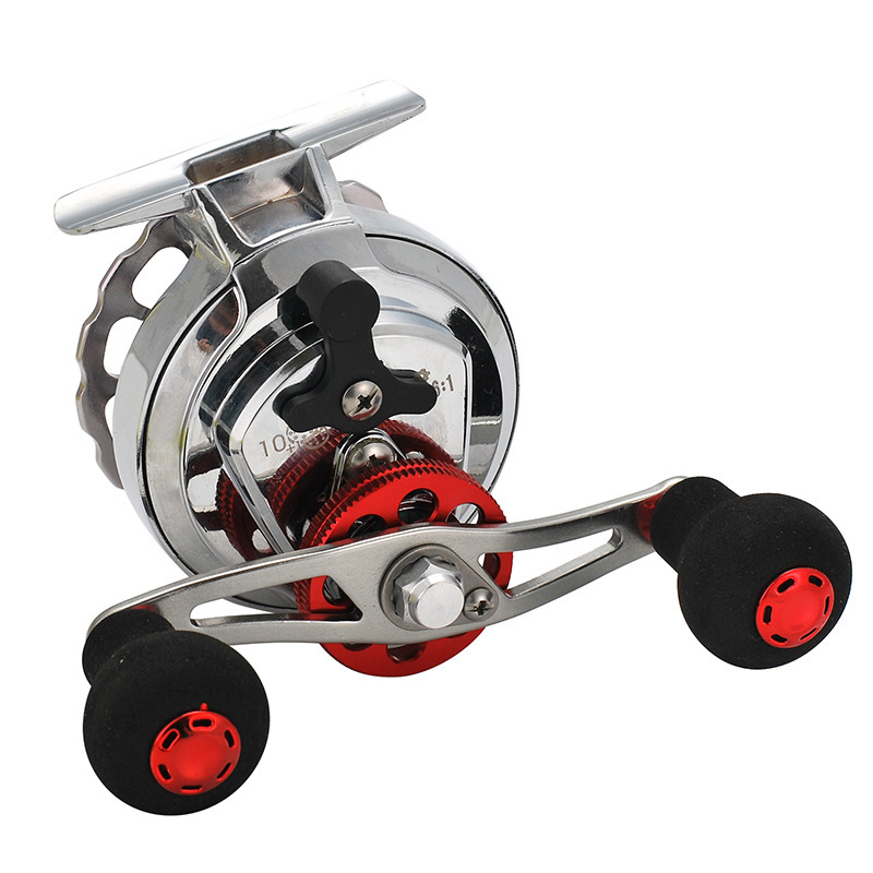 Vollmetall-Floßangelrolle mit  – Ice Fishing Line Bewertung und Preis